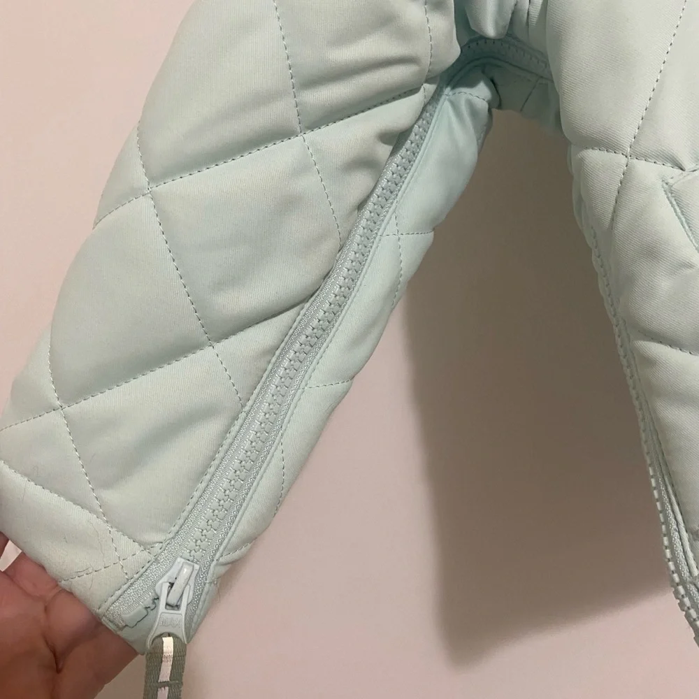 Cat & Jack Light Blue Jacket girls size 3T hooded